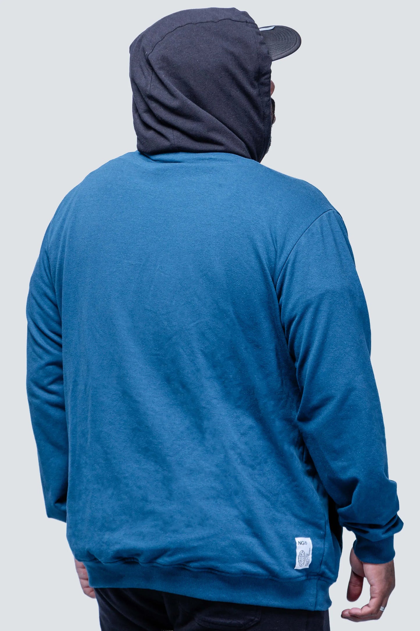 BLUSA MOLETOM CHRONIC BIG BLUEVSBLACK 007V2