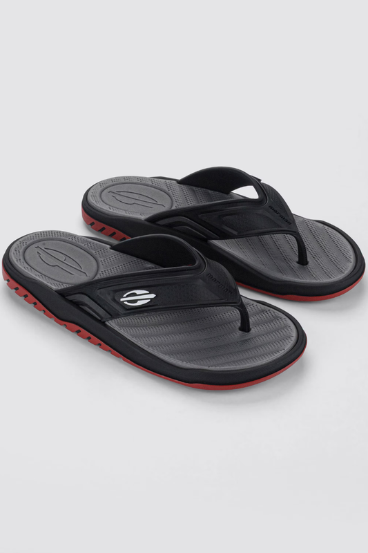 CHINELO MORMAII BALIAN AD BS371 GF PRETO/CINZA/VERMELHO
