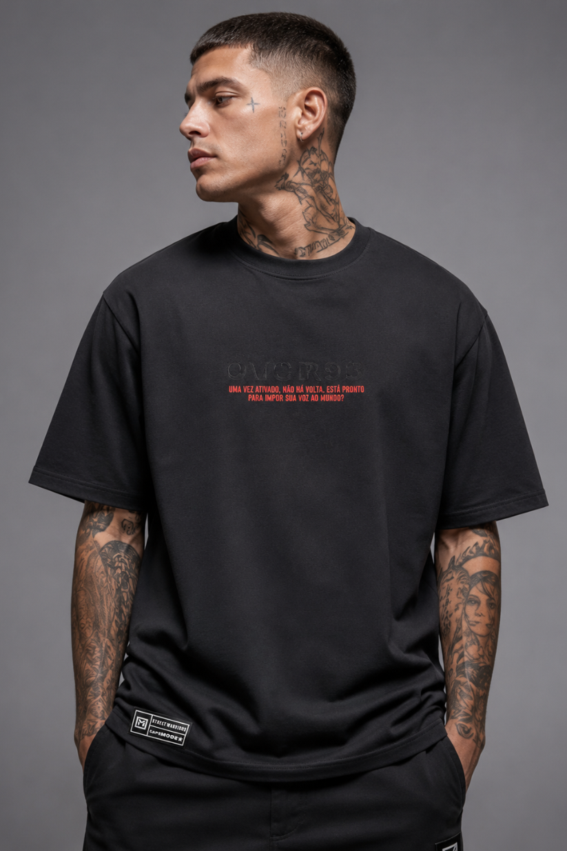 CAMISETA MANOS CAPS OVERSIZED ESSENTIAL COMPUTER