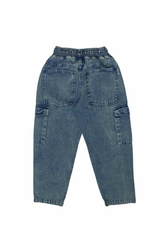 CALÇA JUVENIL ELAST STRAITH CARGO/DELAVE JOHN ROGER