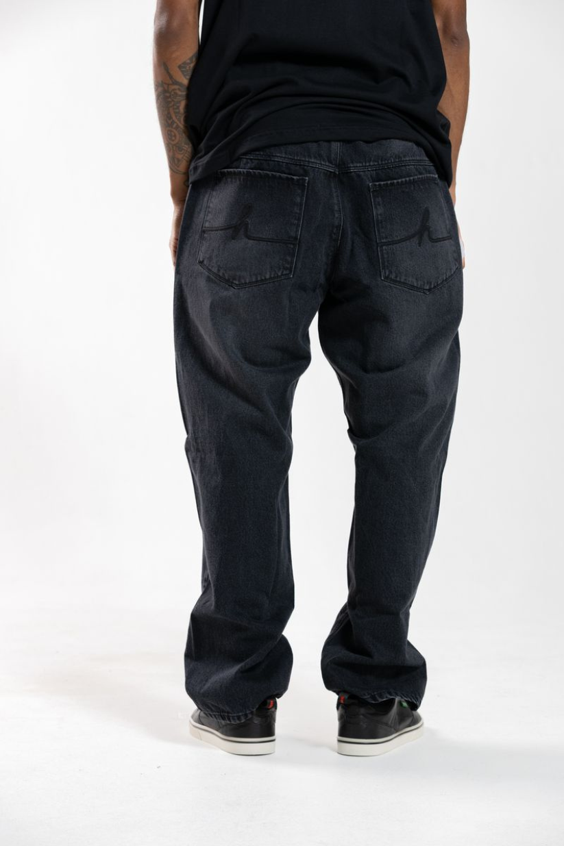CALCA JEANS BLACK FORMULA -- EXTRA BIG HOCKS