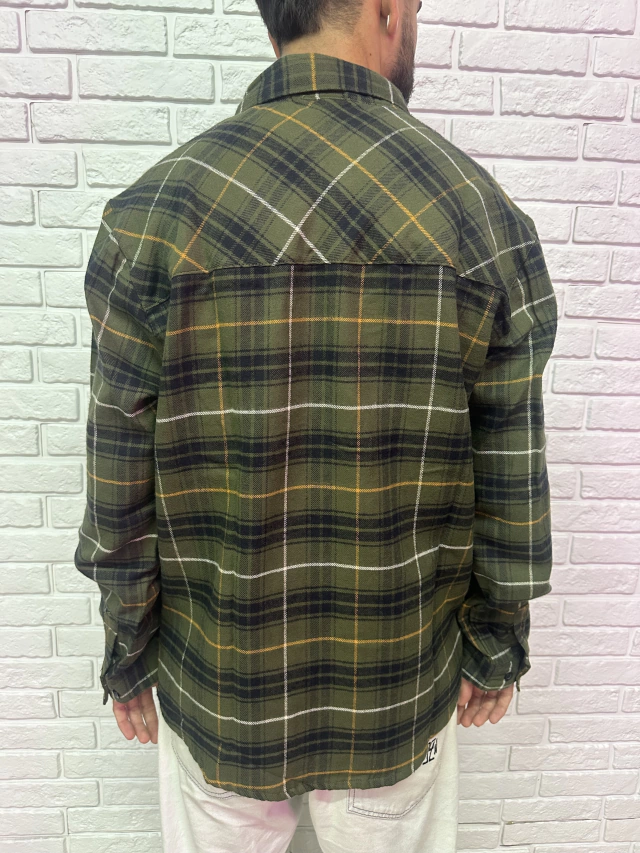 CAMISA LRG XADREZ VERDE JUNINA