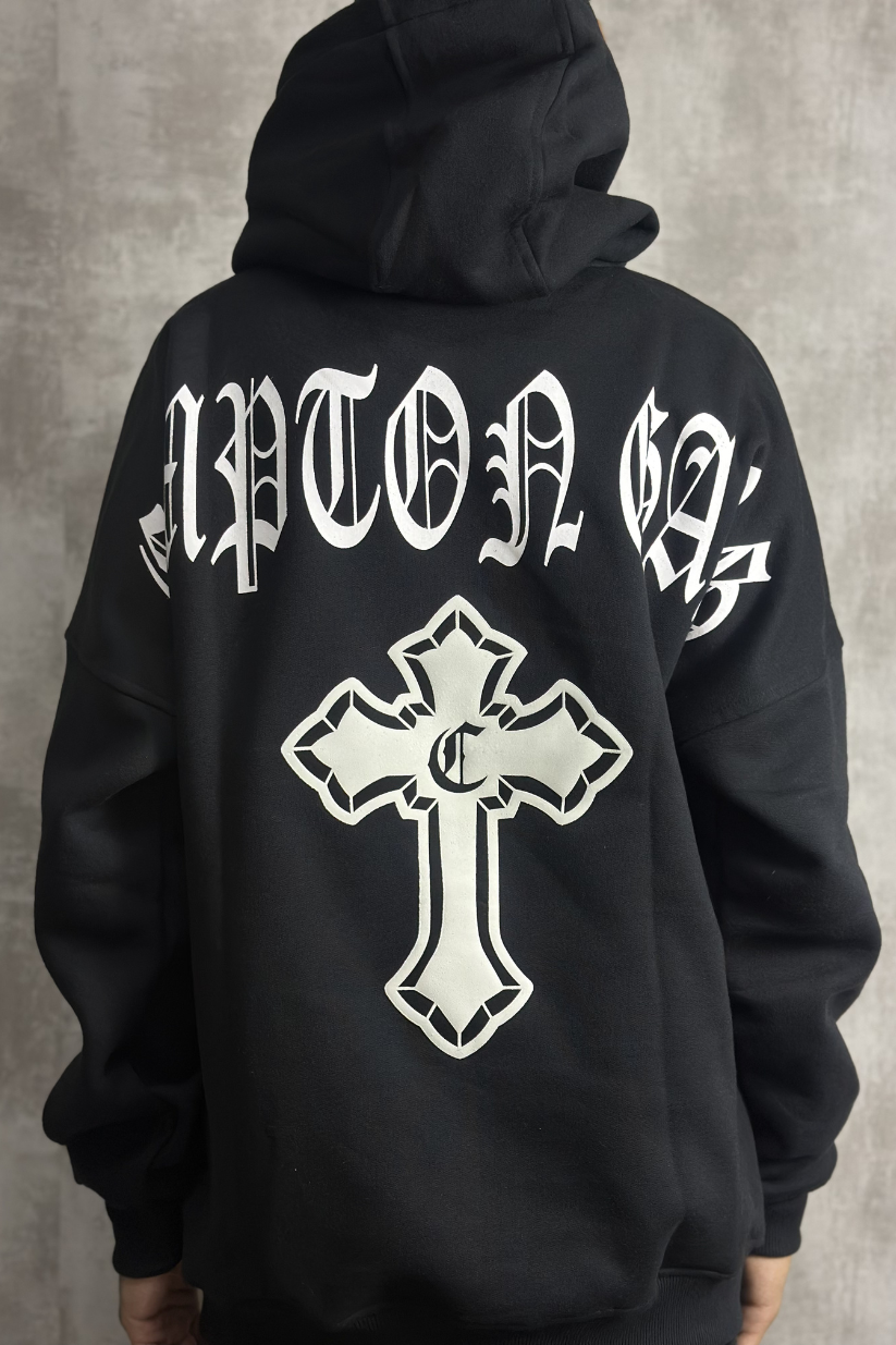MOLETOM CANGURU MORCEGO CROSS COMPTON
