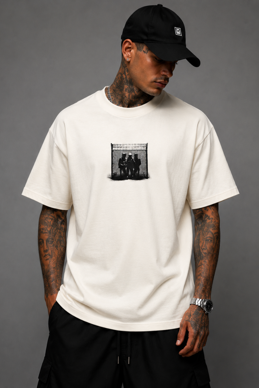 CAMISETA MANOS CAPS OVERSIZED STREET CODE