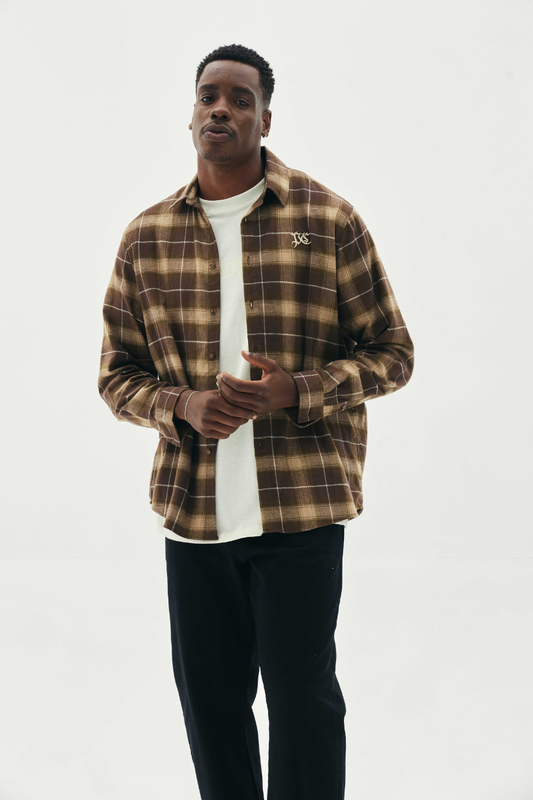 CAMISA DRYLAND FLANNEL PLANO C XADREZ