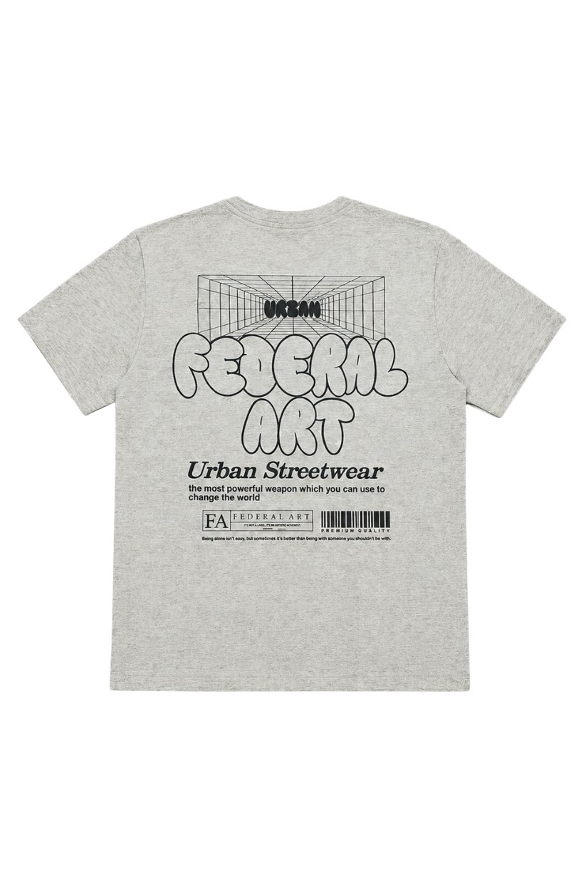 CAMISETA MC JUV 17213 FEDERAL ART MESCLA MEDIO