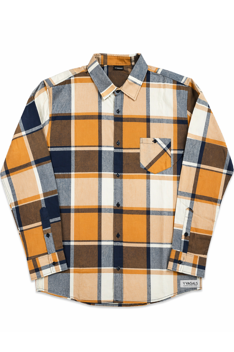 CAMISETA VAGALS MANGA XADREZ JUNINA