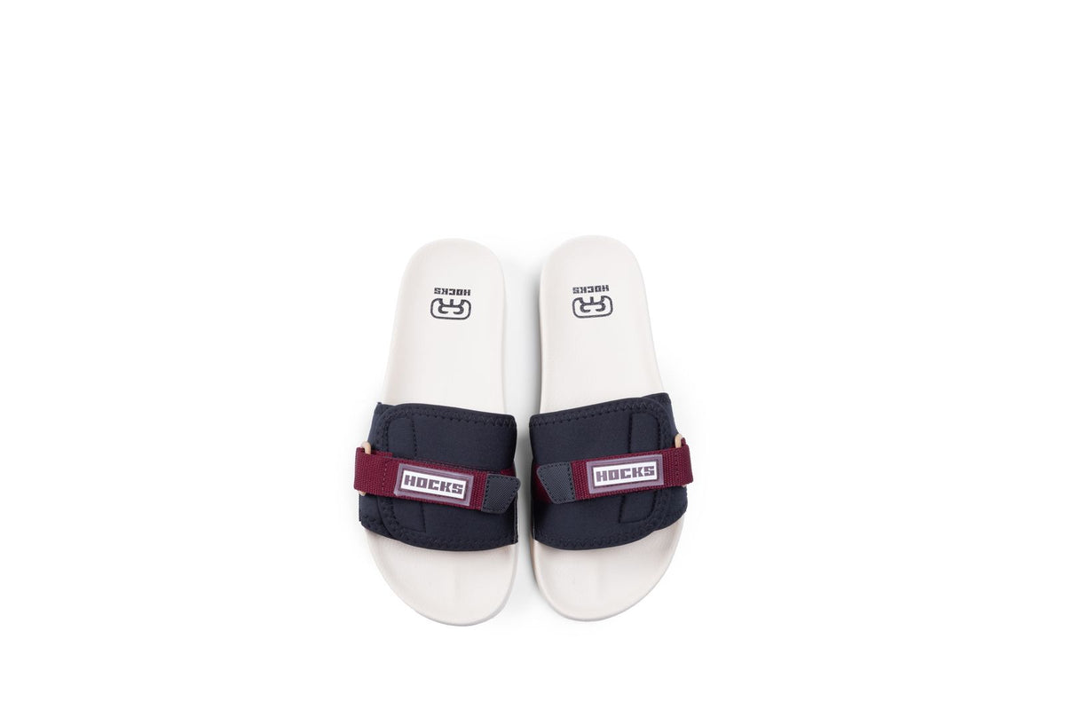 CHINELO SLIDE HOCKS BRAVO BORDEAUX