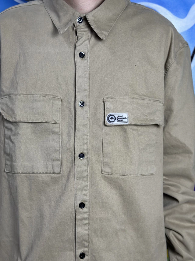 CAMISA BOTAO NEW TWILL LRG