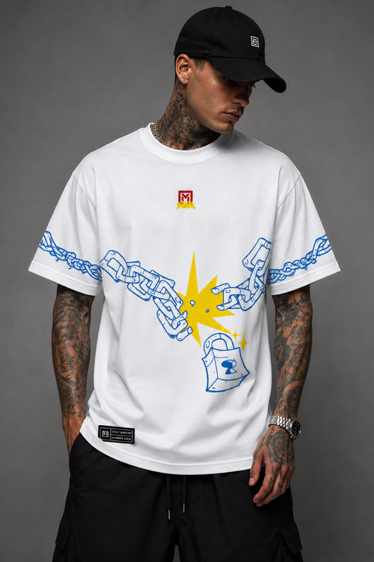 CAMISETA MANOS CAPS OVERSIZED BREAK FREE
