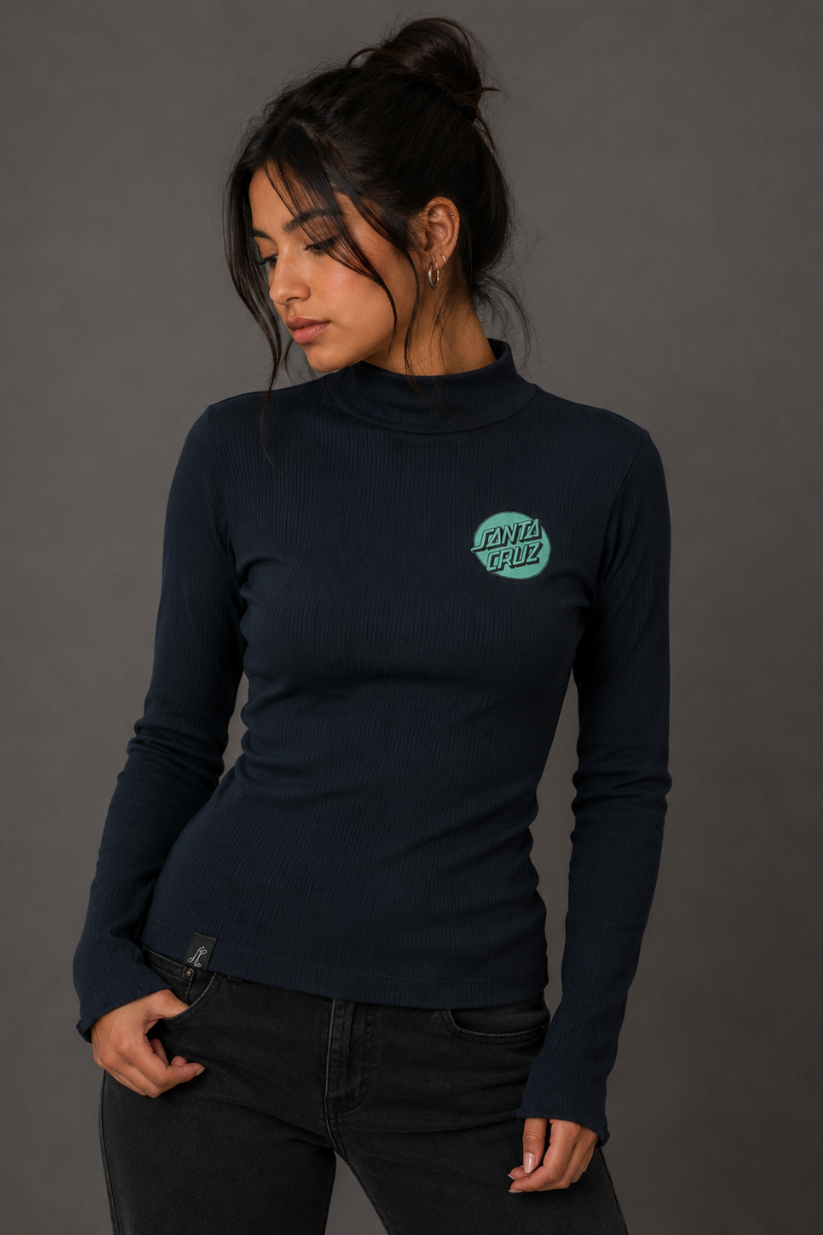 BLUSA MANGA LONGA FEMININA SANTA CRUZ EMBROIDERY LS