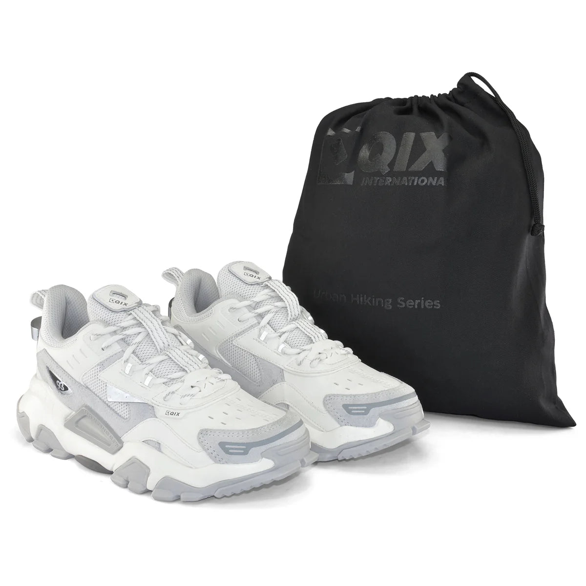 TENIS TREK AD MASC SINTETICO SOLA TR/PVC QIX  BRANCO/OFF WHITE