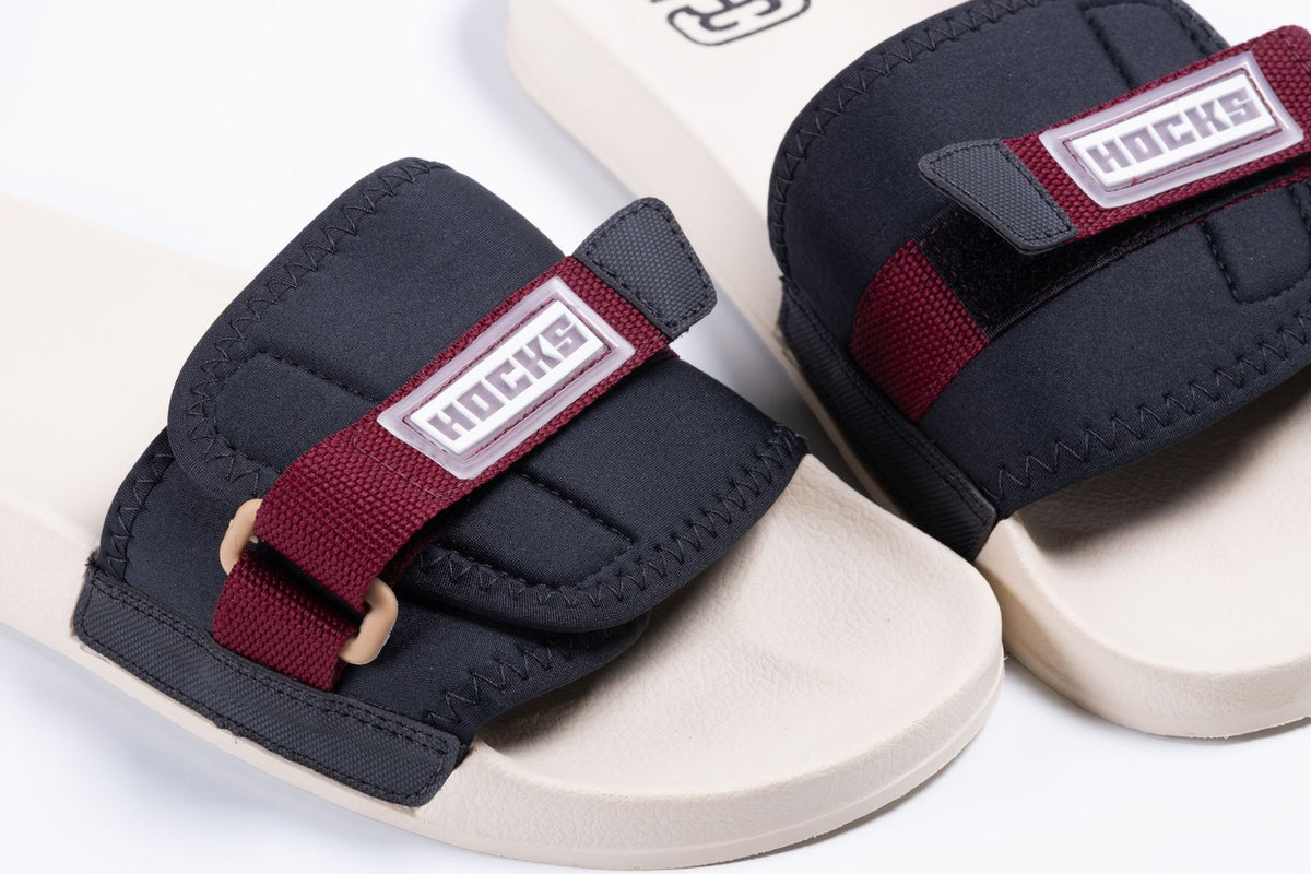 CHINELO SLIDE HOCKS BRAVO BORDEAUX