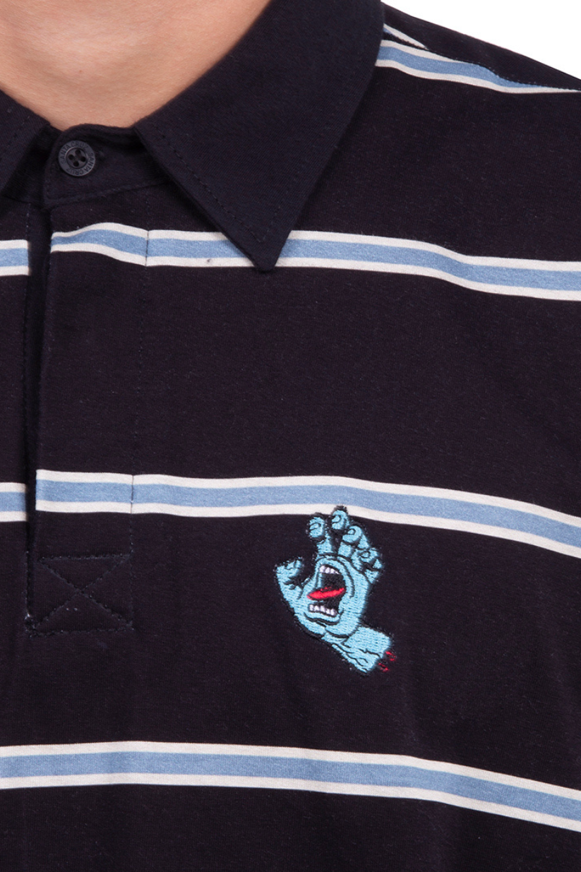 CAMISA SANTA CRUZ POLO ESPECIAL MINI HAND STRIPE LISTRADA