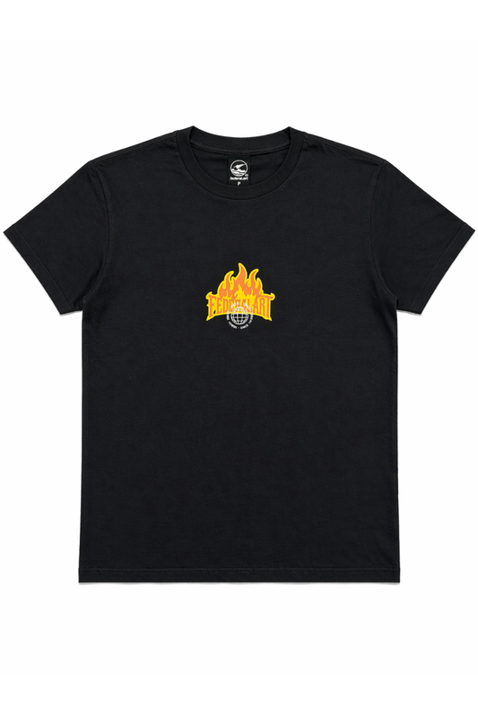 CAMISETA MC JUV 17324 FEDERAL ART PRETO