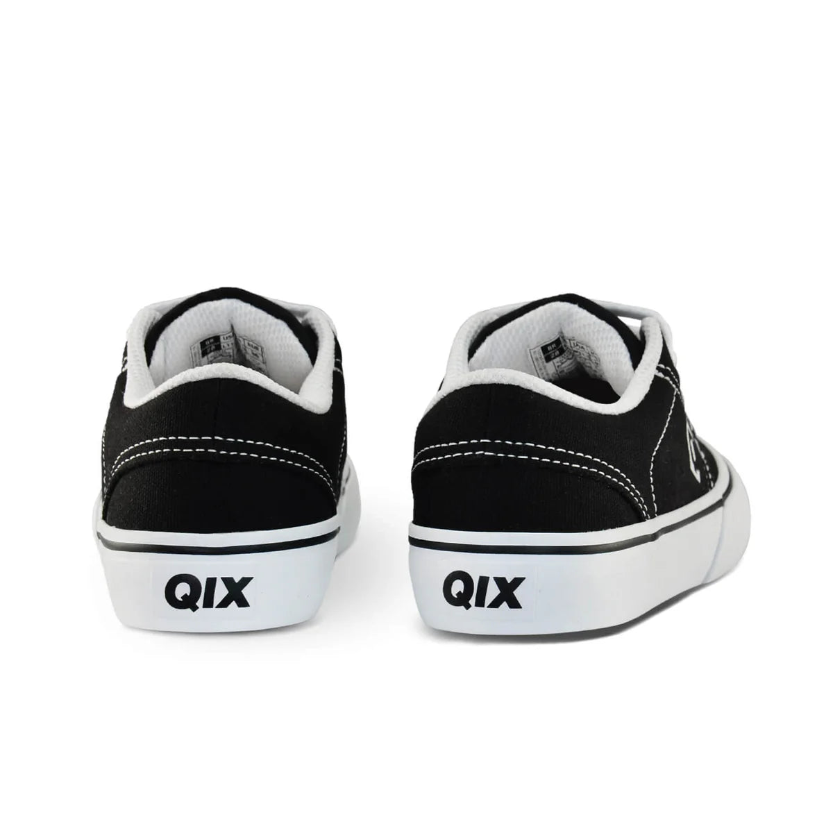 TENIS QIX COMBAT 3 R:QXVU0044 - PRETO E BRANCO
