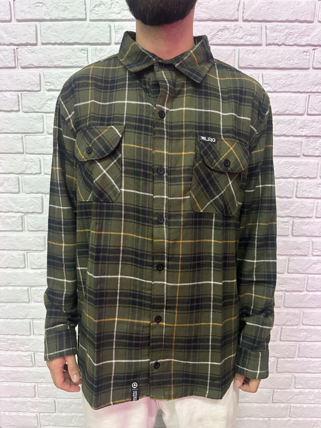 CAMISA LRG XADREZ VERDE JUNINA