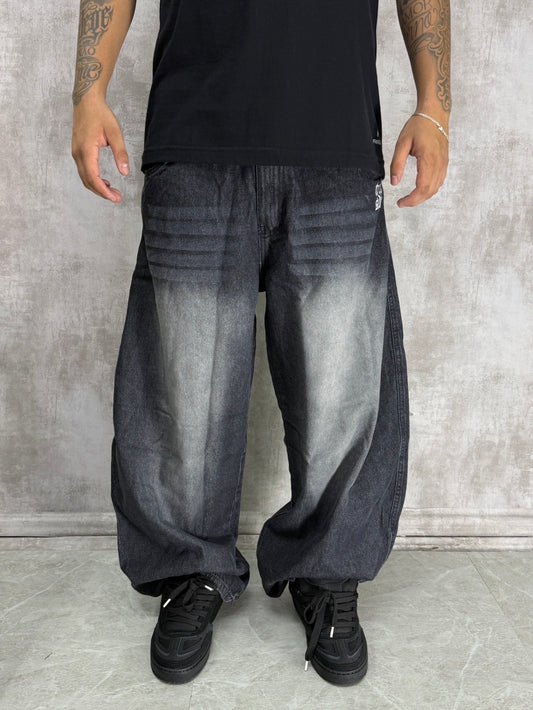 CALÇA JEANS BARREL LANÇAMENTO TRIP SIDE