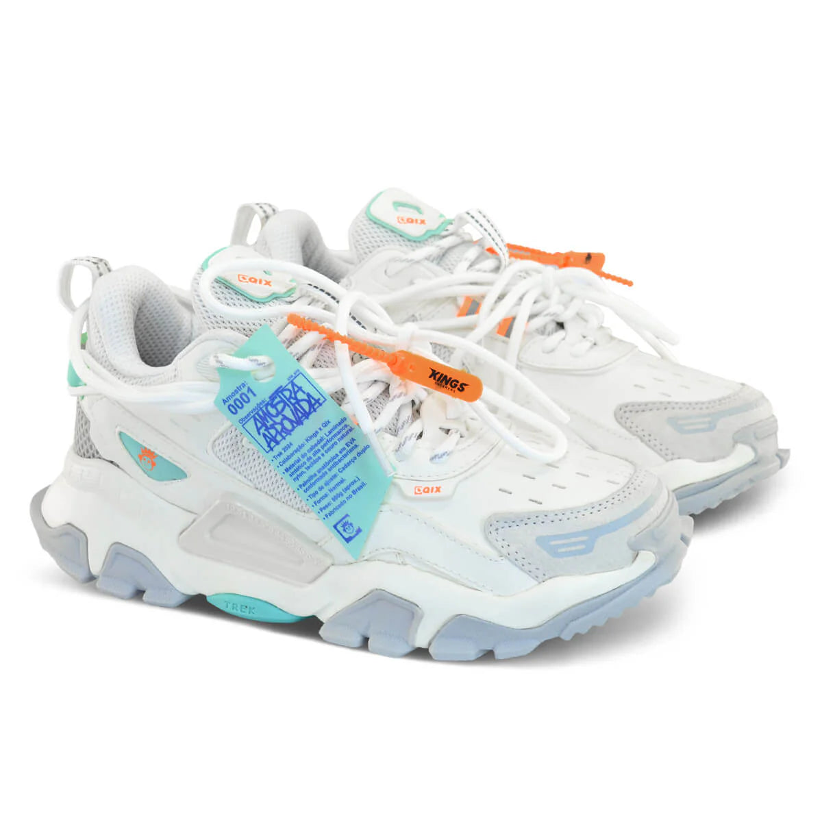 TENIS TREK AD MASC SINTETICO SOLA TR/PVC QIX KINGS KG0034 GALERIA