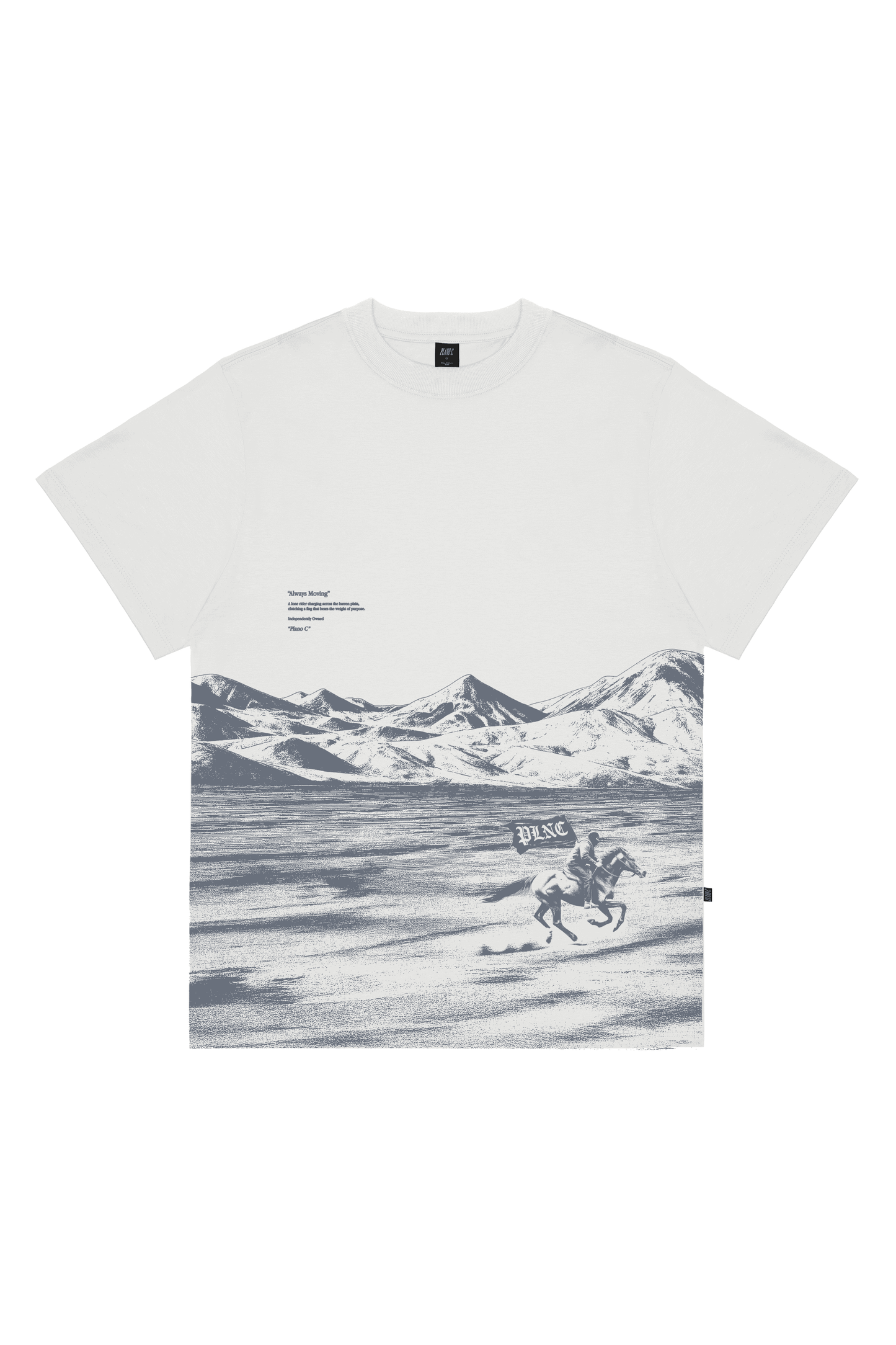 CAMISETA LONE RIDER COTTON 26/1