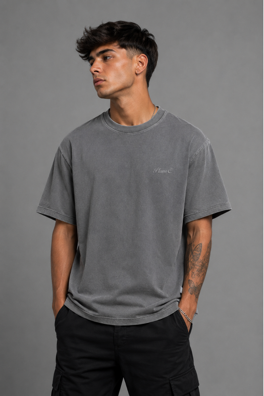 CAMISETA STONE WASH PLANO C