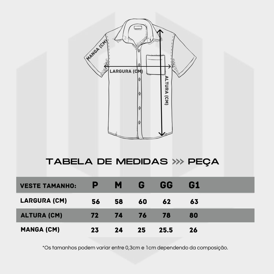 CAMISA MALHAO STREET BORDADO JOHN ROGER