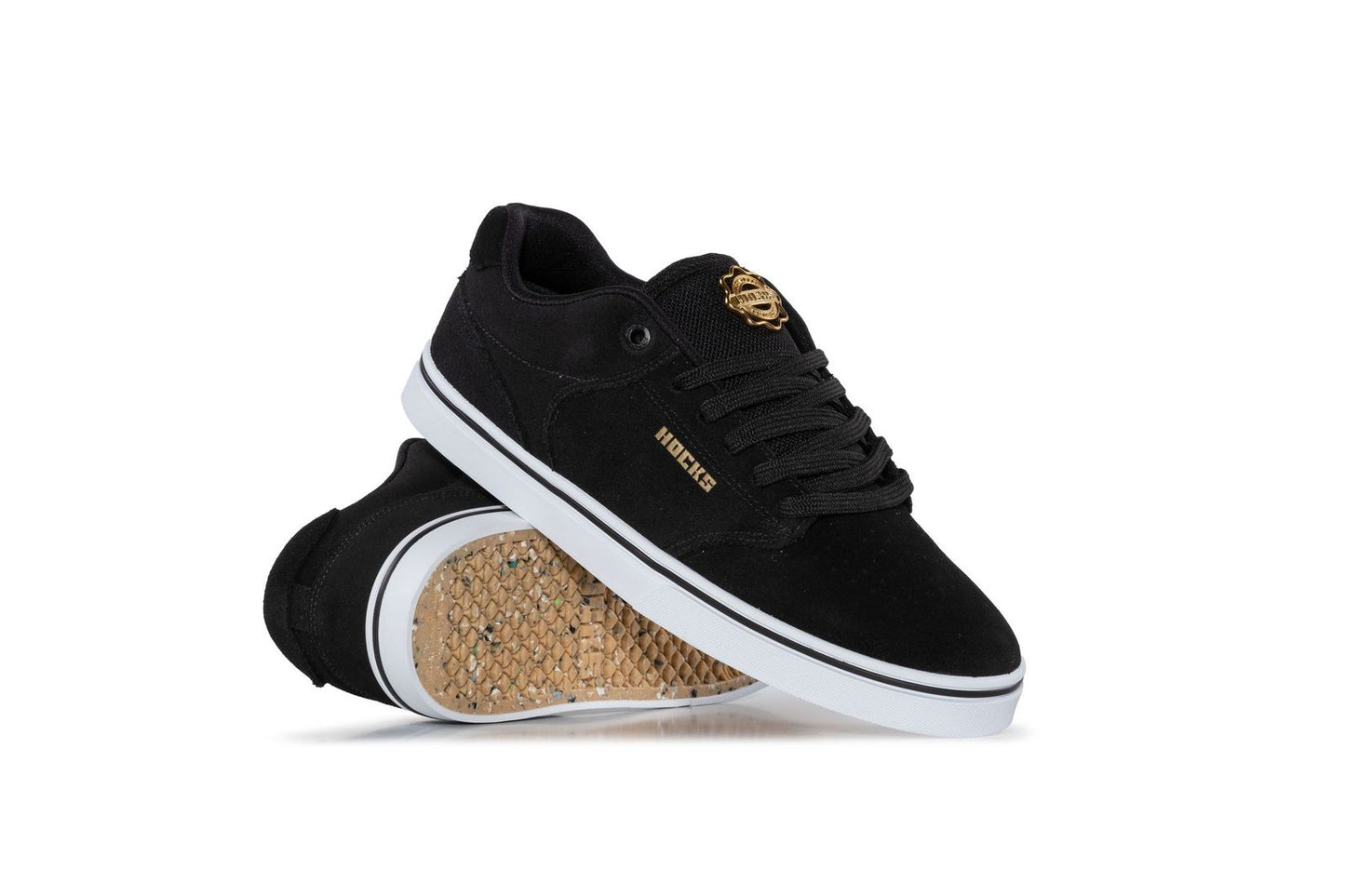 TENIS HOCKS MONTREAL NV3 PRETO OURO