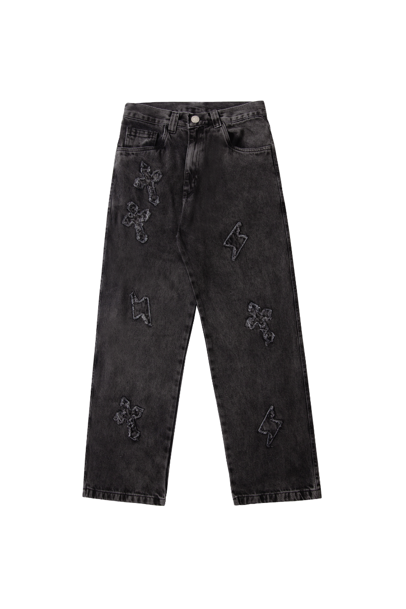 CALÇA BAGGY TRIPSIDE ESTONADA REF: C024B