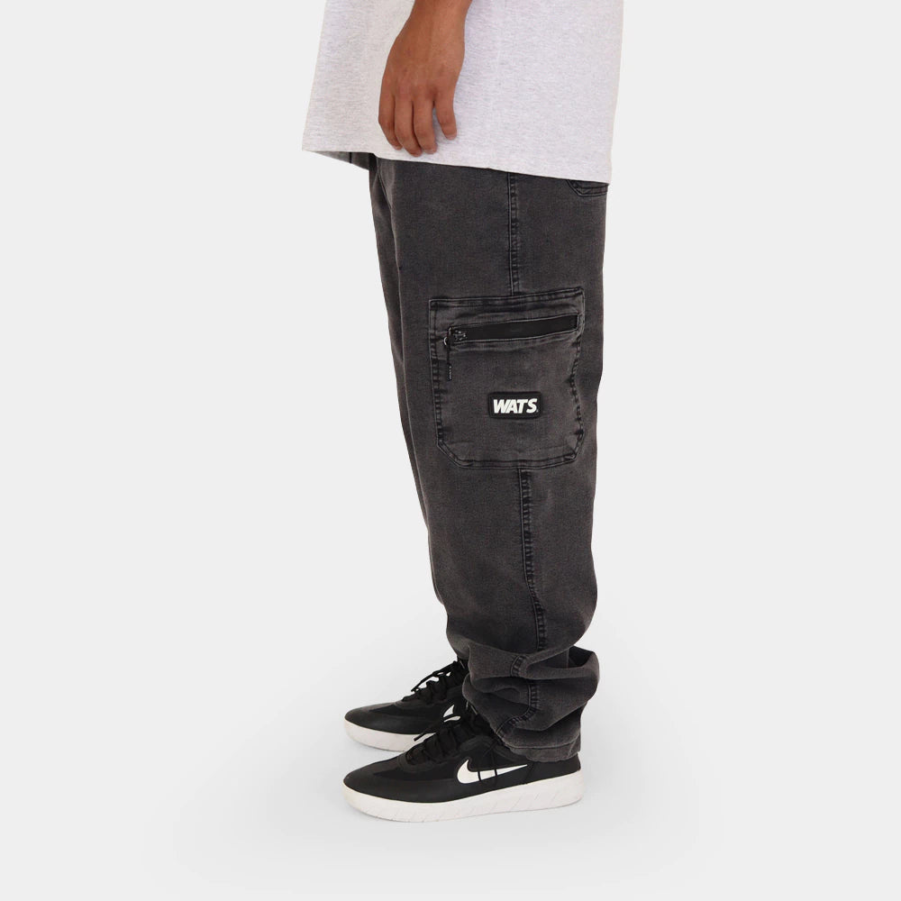 CALÇA WATS JEANS POCKET MARMORIZADA