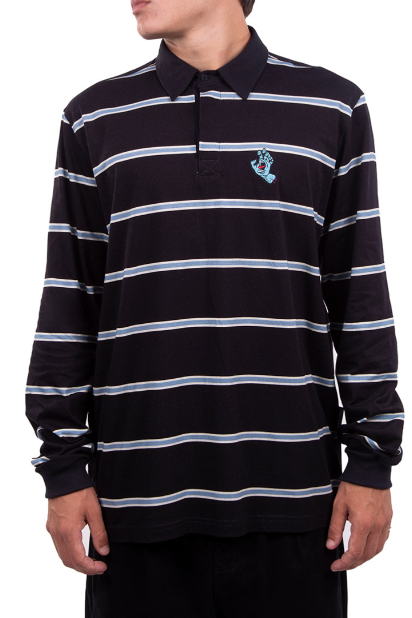 CAMISA SANTA CRUZ POLO ESPECIAL MINI HAND STRIPE LISTRADA