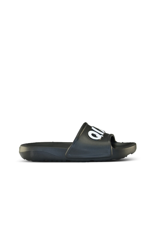 CHINELO QIX NUVEM SLIDE FULL PRETO E BRANCO