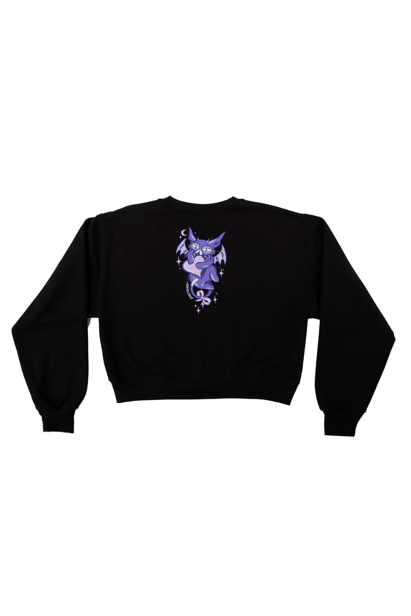 MOLETOM CARECA FEMININO NIGHT CRITTER CREW SANTA CRUZ