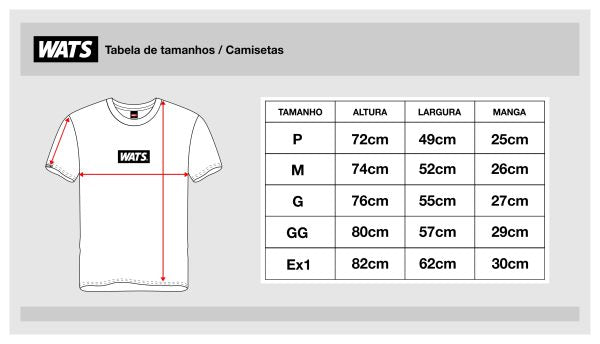 CAMISETA WATS LISTRADA CLASSIC