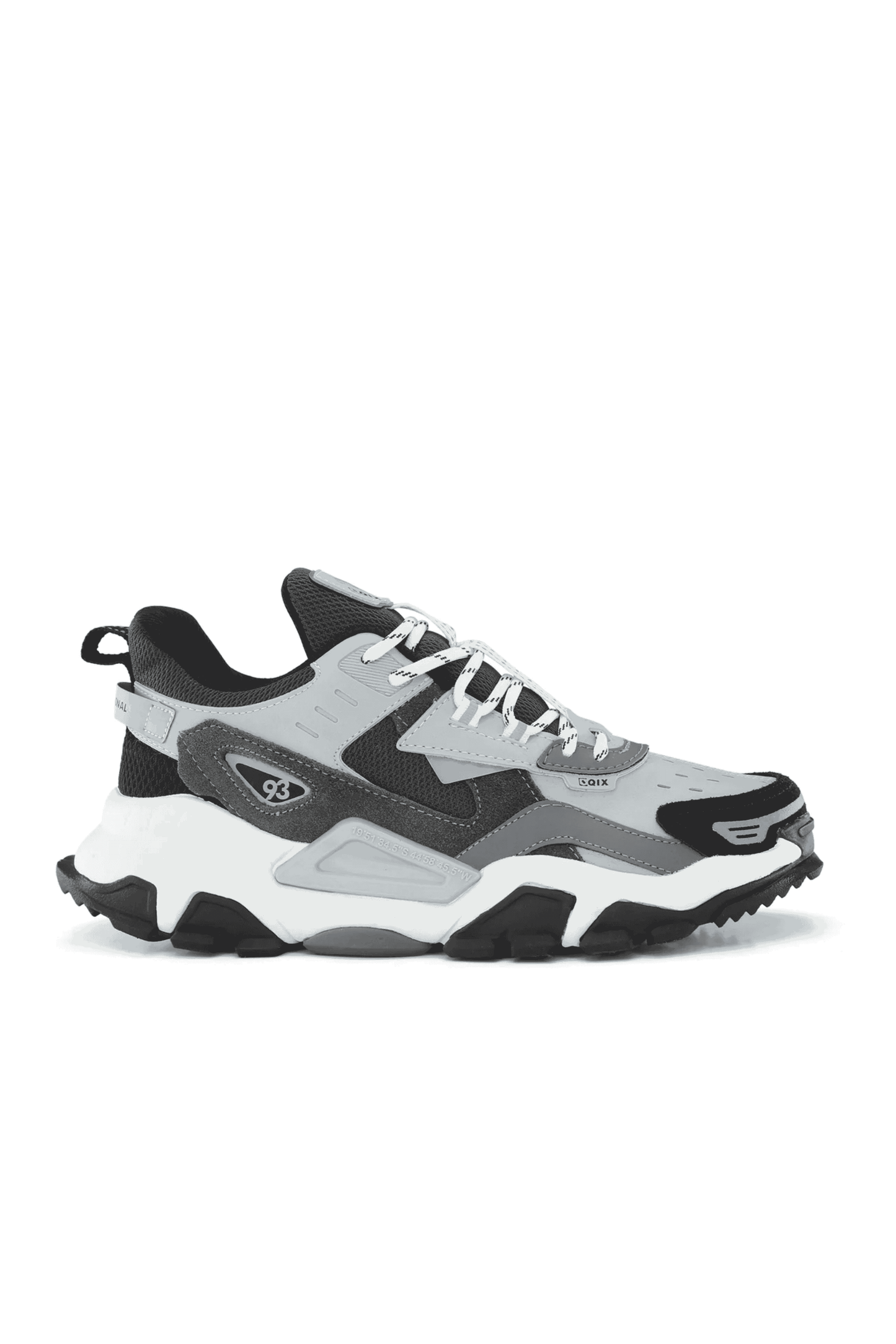 TENIS TREK AD MASC SINTETICO SOLAR TR/PVC QIX  CINZA/PRETO
