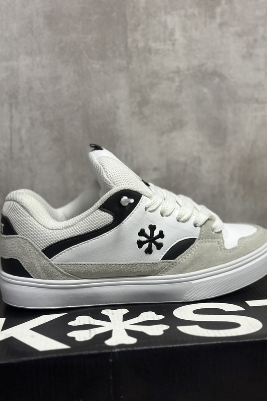 TÊNIS KOST CONTEST BRANCO/PRETO/CINZA