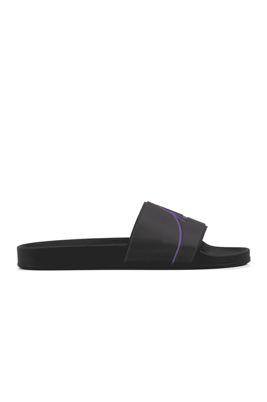 CHINELO SLIDE HOCKS FILIGRAMA BLACK/PURPLE