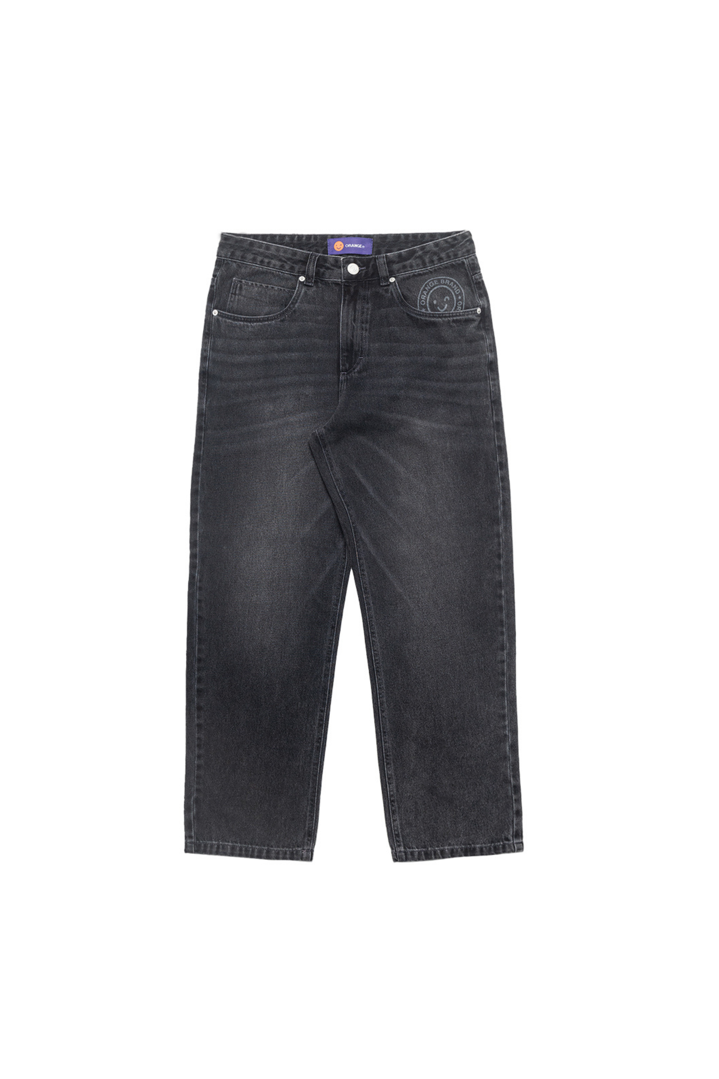 CALCA ORANGE JEANS BLACK SELECT DENIN