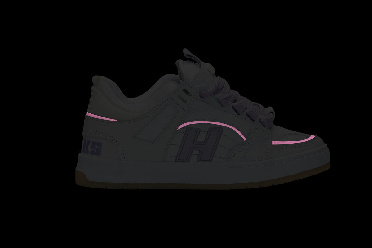 TENIS HOCKS BOLD BRANCO LILAC UV