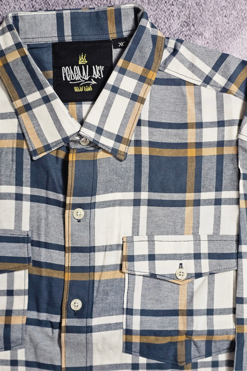 CAMISA FEDERAL ART FLANELA XADREZ 16924