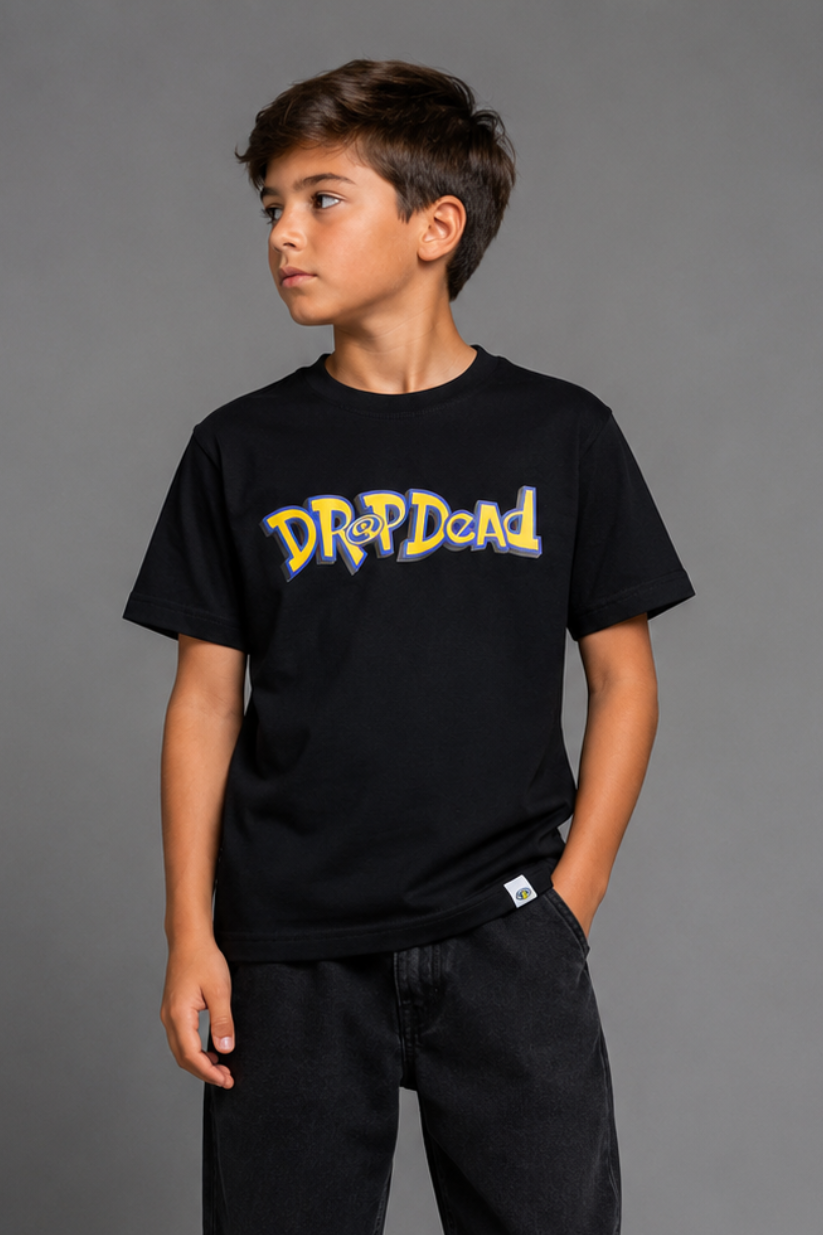CAMISETA INFANTO JUVENIL DROPDEAD ANIME