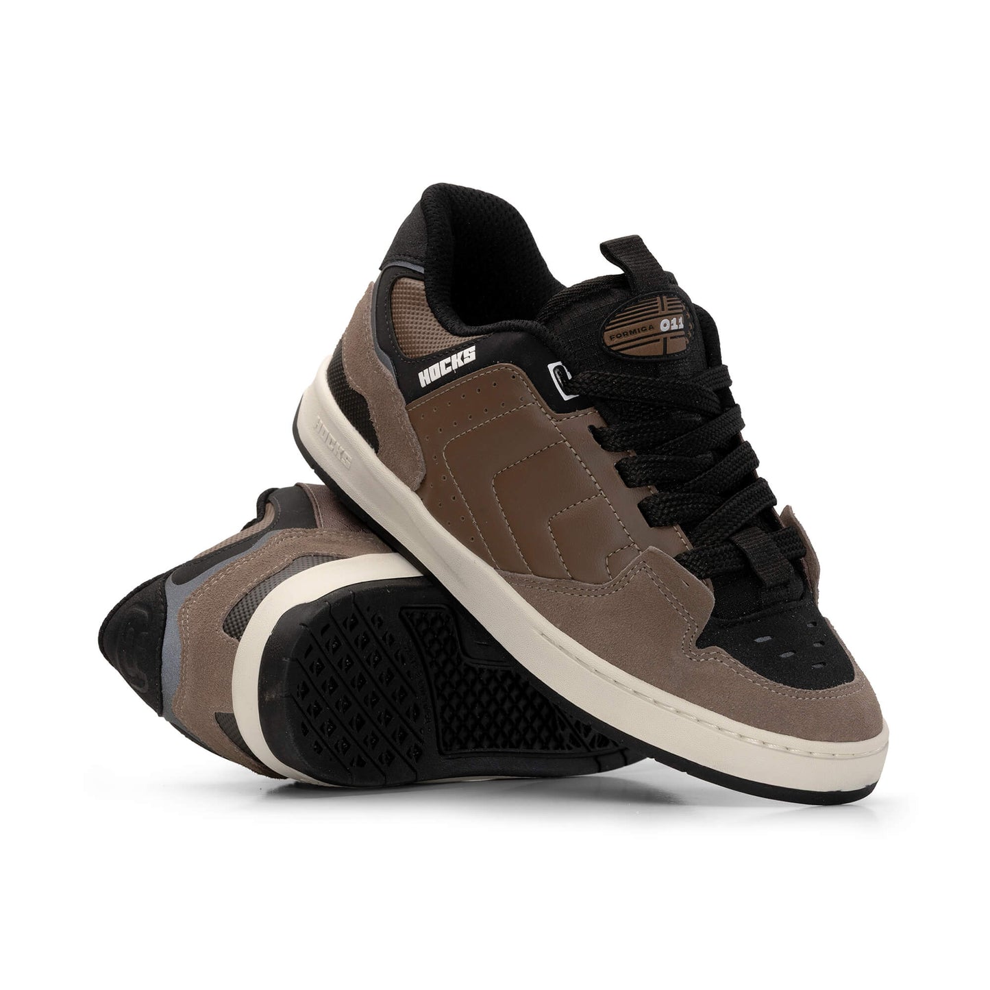 TENIS HOCKS 4MIGA 011 CAFE PRETO