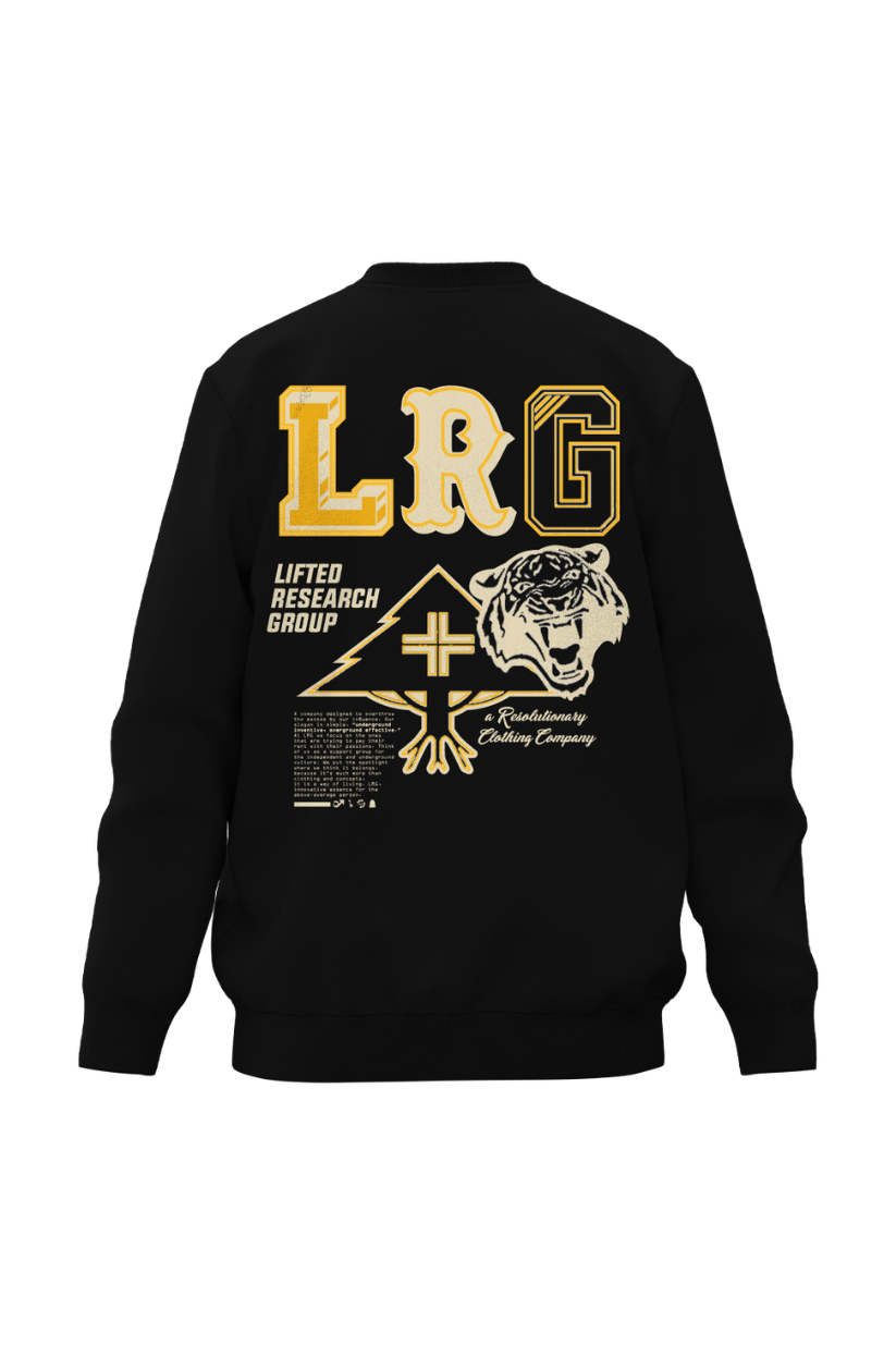 MOLETOM LRG CARECA TIGER DESTROYERS CREW