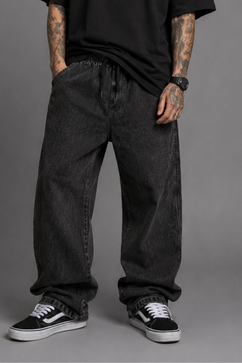 CALCA BALAO JEANS BANKS - REF: CBAL02