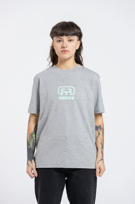 CAMISETA HOCKS MALHA LARGE FEM LOGO