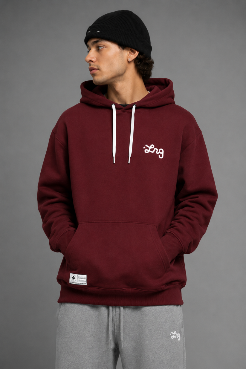 MOLETOM CANGURU FECHADO WESTERN SCRIPT HOODIE LRG