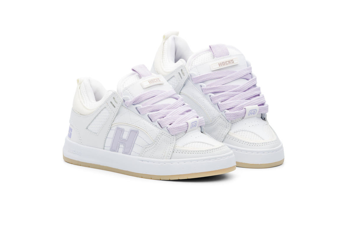 TENIS HOCKS BOLD BRANCO LILAC UV
