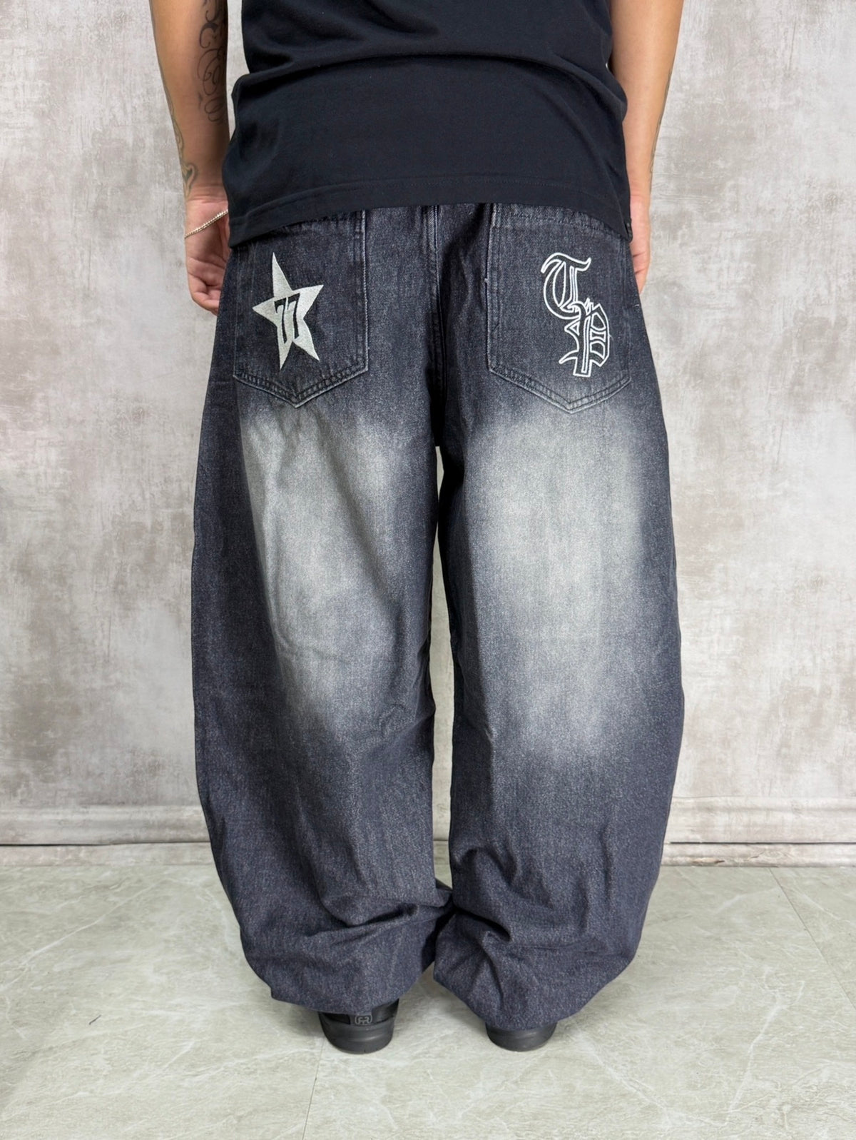 CALÇA JEANS BARREL LANÇAMENTO TRIP SIDE