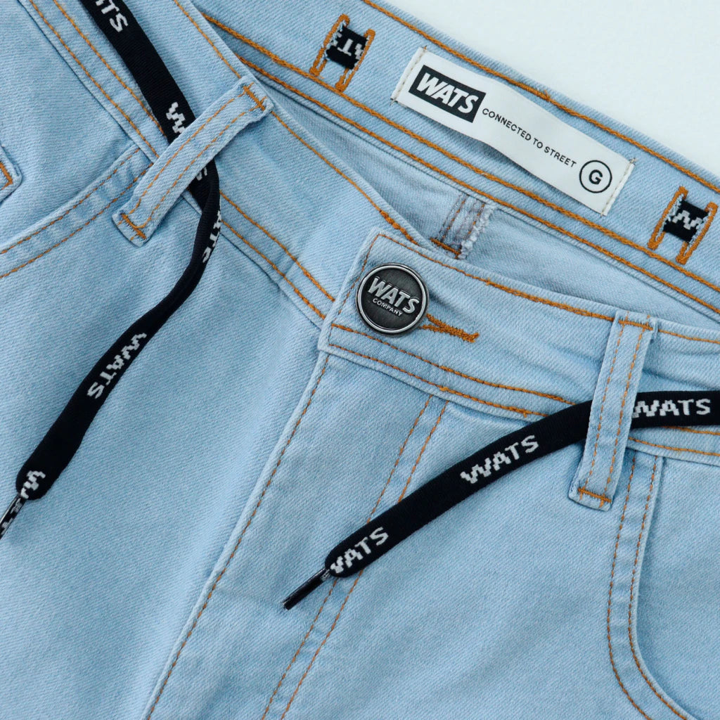 CALÇA WATS JEANS TRADICIONAL "OFF WHITE"