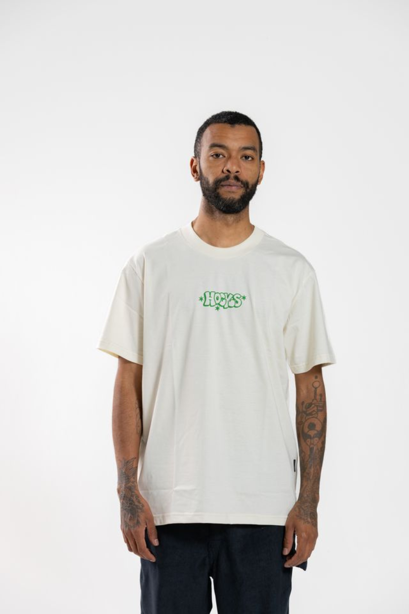 CAMISETA MALHA FLORES HOCKS