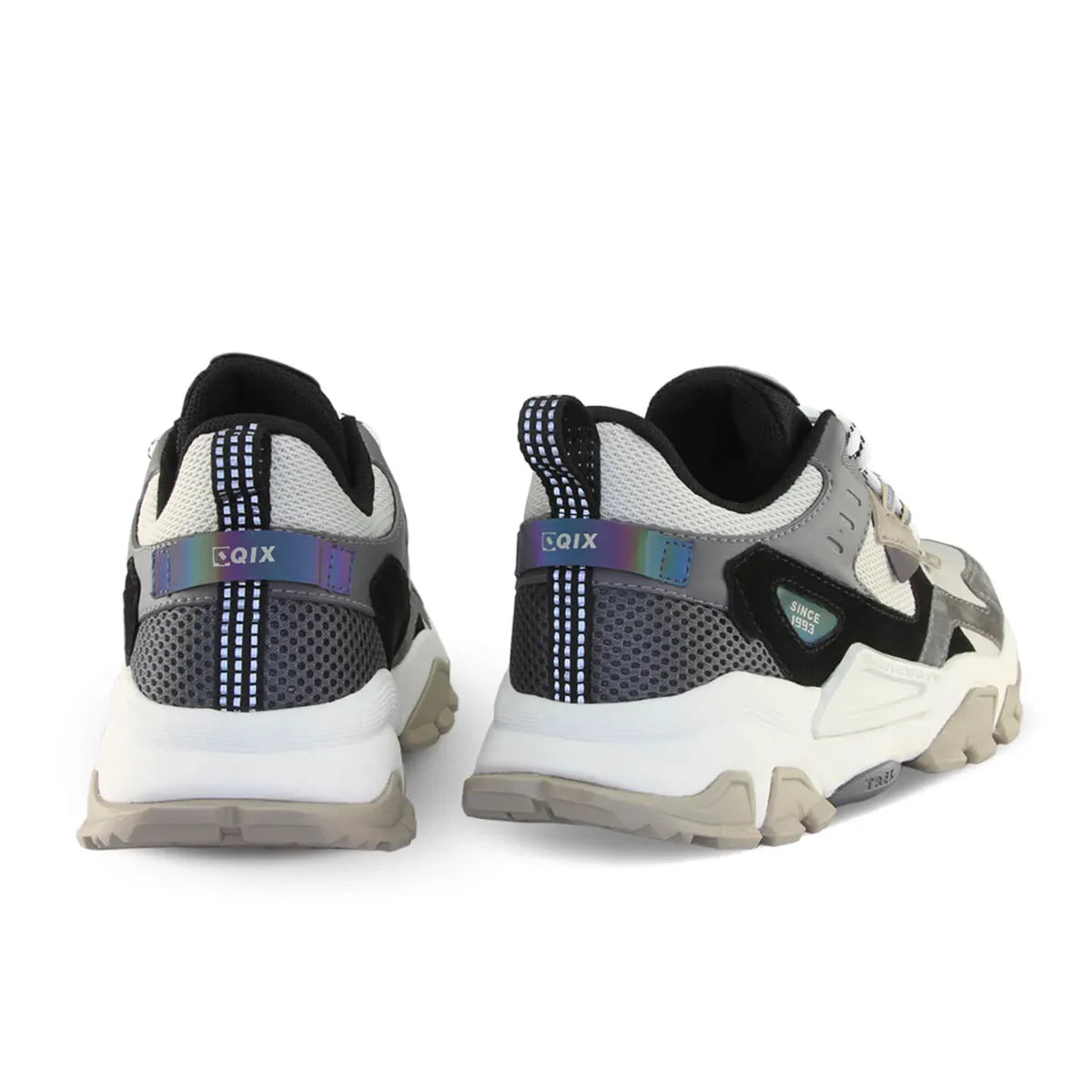 TENIS TREK AD MASC SINTETICO SOLA TR/PVC QIX 52020009 BEGE/GRAFITE